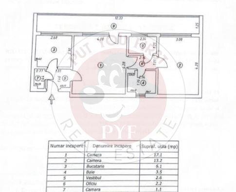 Giulesti | Apartament 2 Camere | Semidecomandat | 64mp | B6708